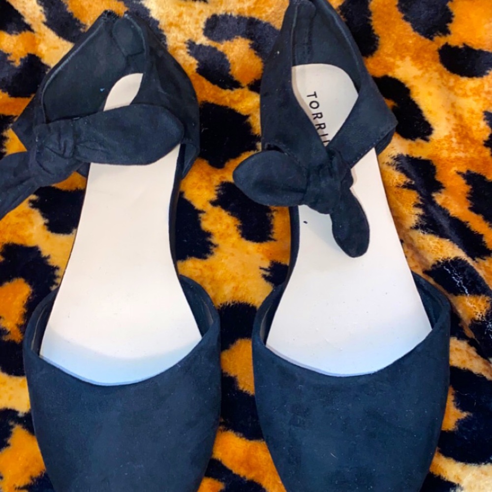 Black Bow Flats Wide Width